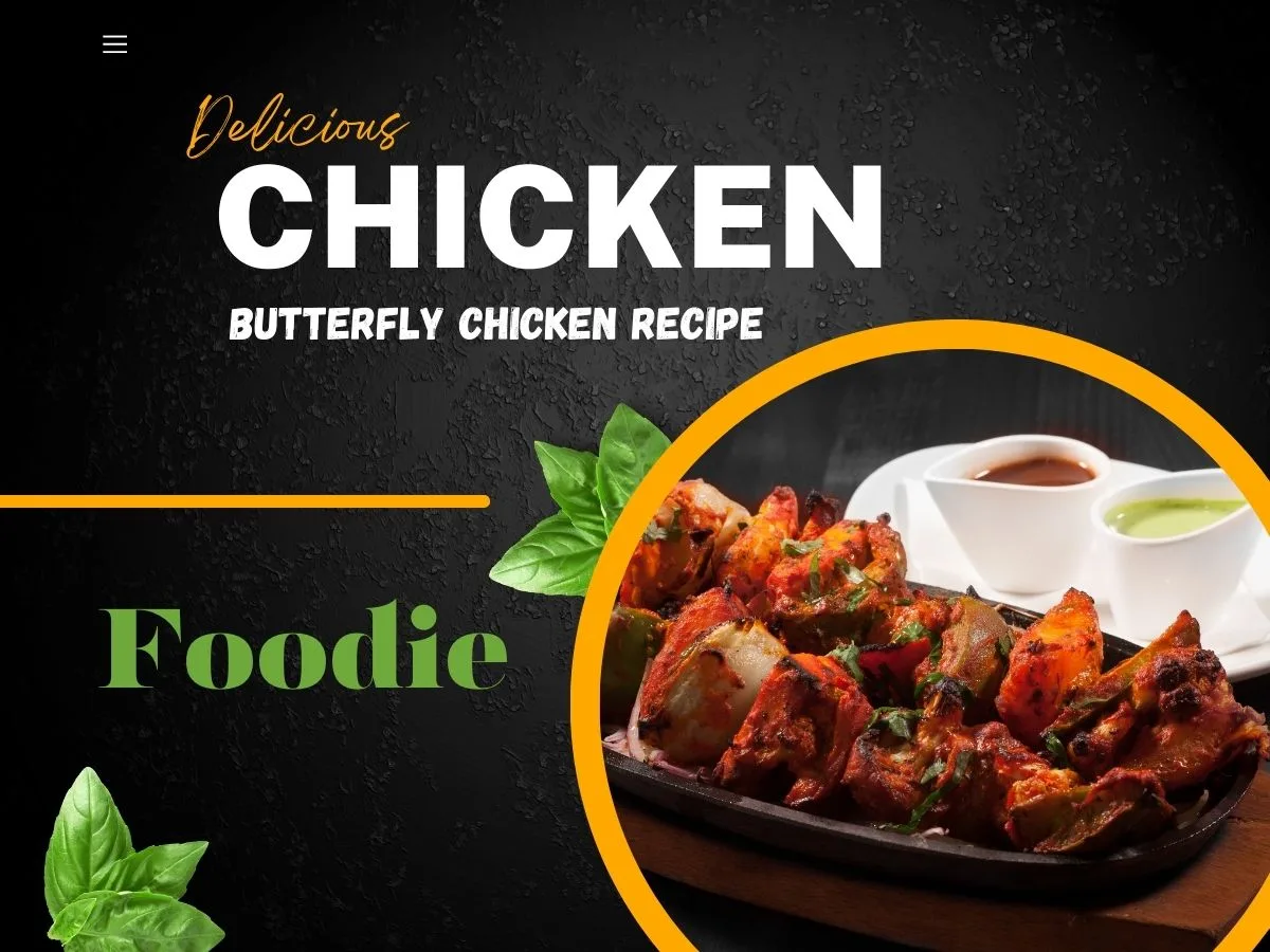 delicious butterfly chicken